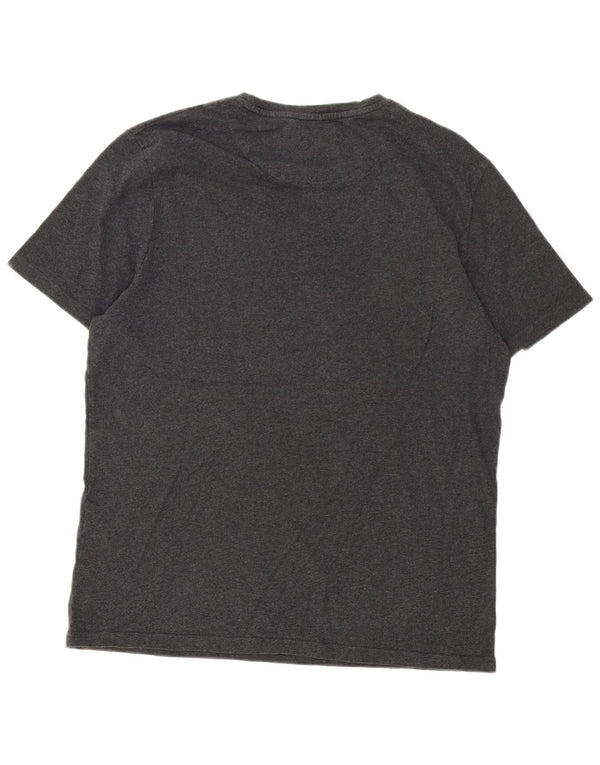 Lyle & Scott Mens T-Shirt Top XL Grey Cotton