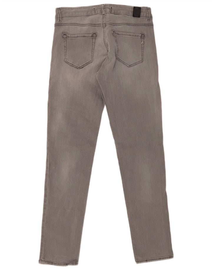 REPLAY Womens Slim Jeans W28 L30 Grey Cotton
