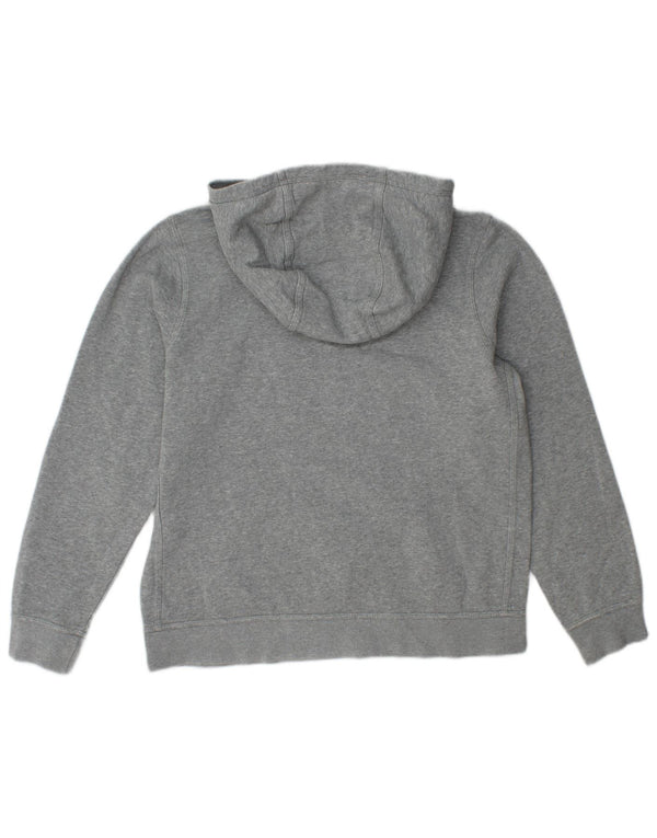 Nike Boys Hoodie Jumper 13-14 Years XL Grey Flecked Cotton