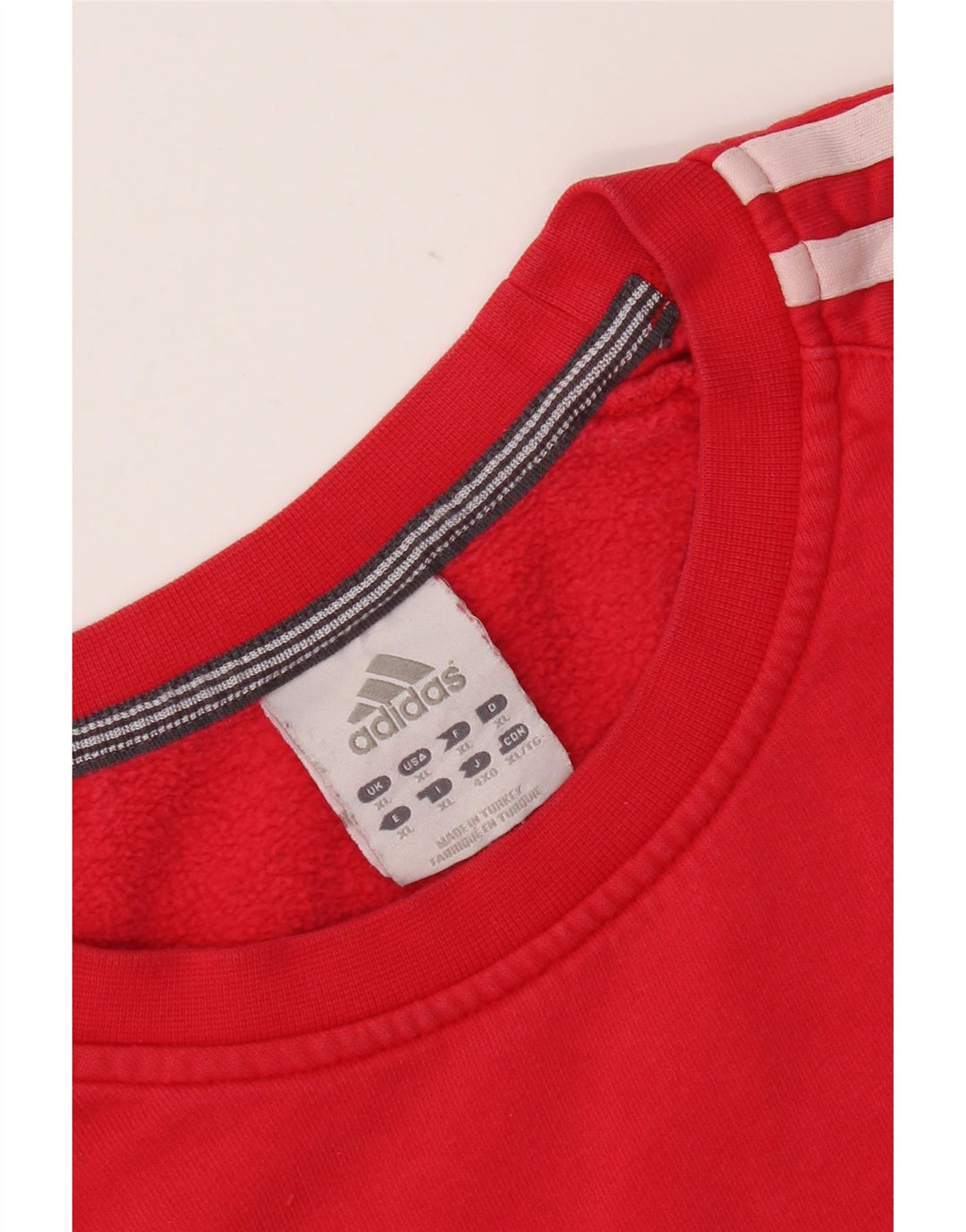 Adidas Mens Sweatshirt Jumper XL Red