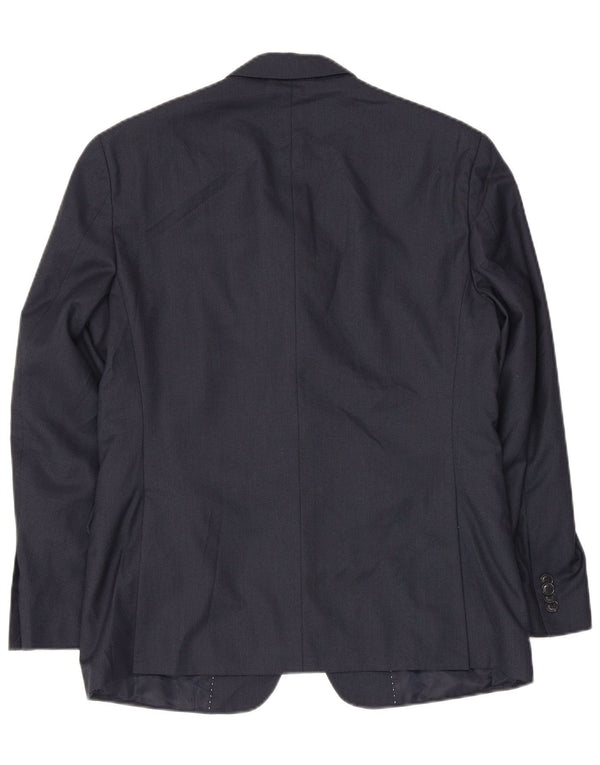 Tommy Hilfiger Mens Short 2 Button Blazer Jacket UK 38 Medium Navy Blue