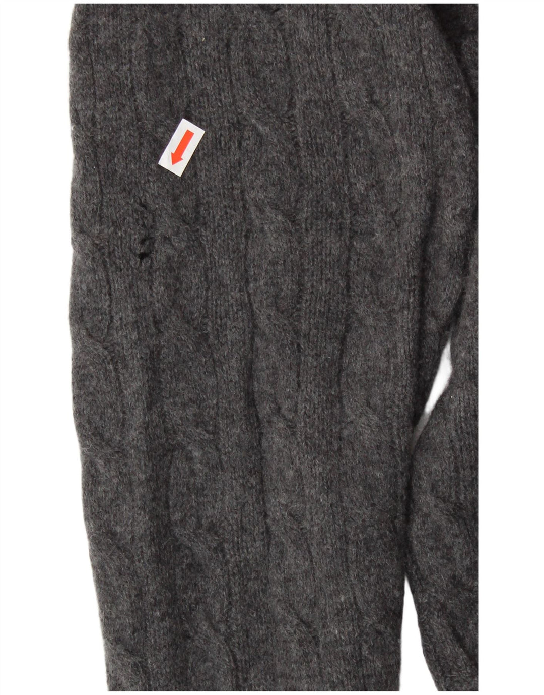 Polo Ralph Lauren Mens Crew Neck Jumper Sweater XL Grey Wool