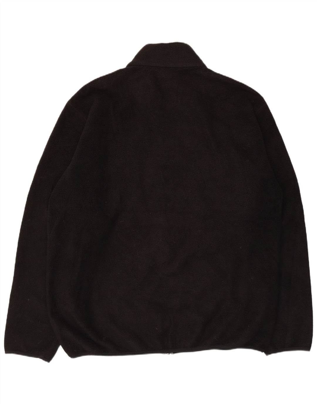 L.L.Bean Mens Fleece Jacket UK 42 XL Black Polyester