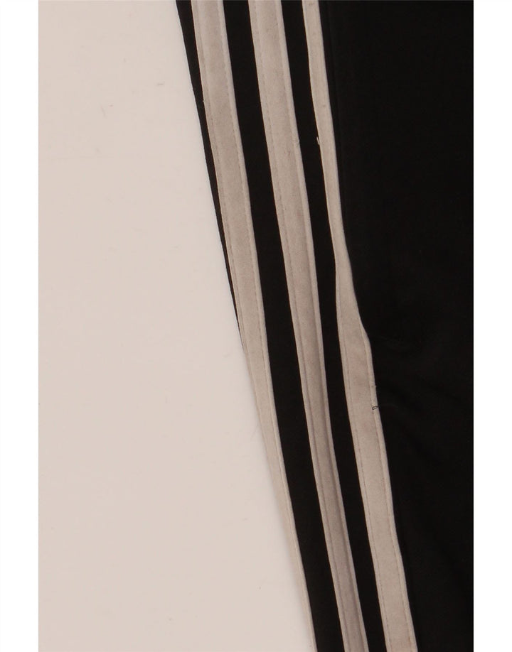 Adidas Mens Climalite Tracksuit Trousers Small Black Polyester