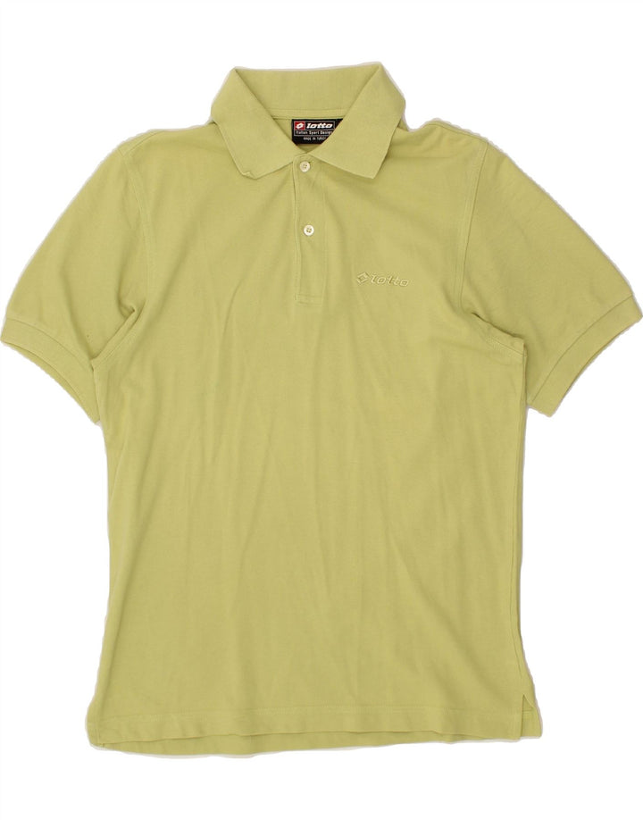 LOTTO Mens Polo Shirt Medium Green Vintage Lotto and Second-Hand Lotto from Messina Hembry 