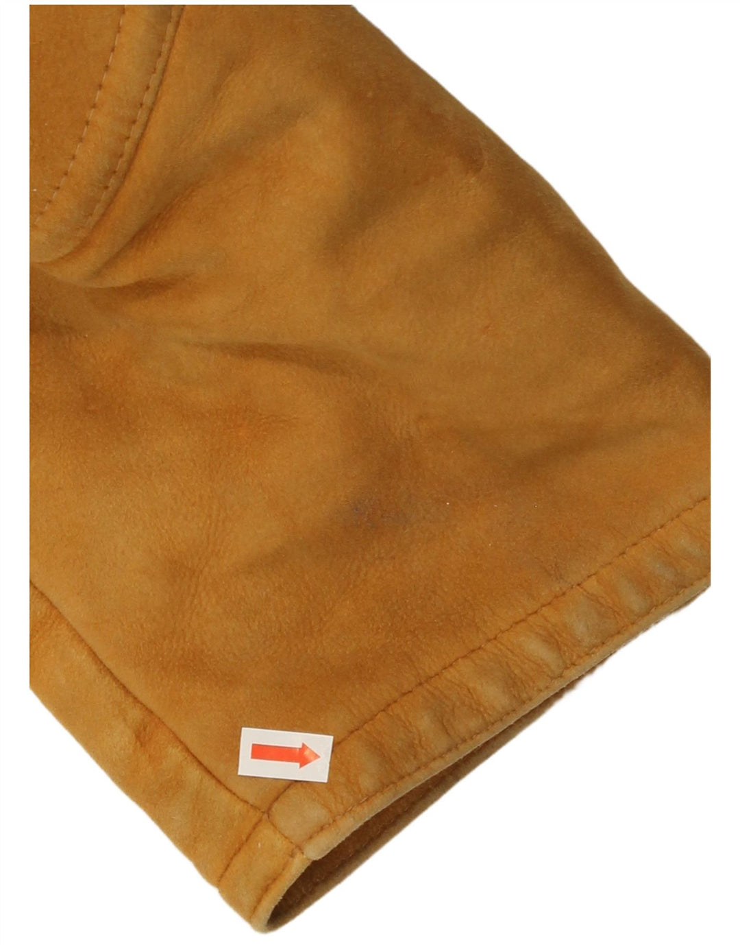 VINTAGE Mens Shearling Jacket IT 52 XL Beige Shearling