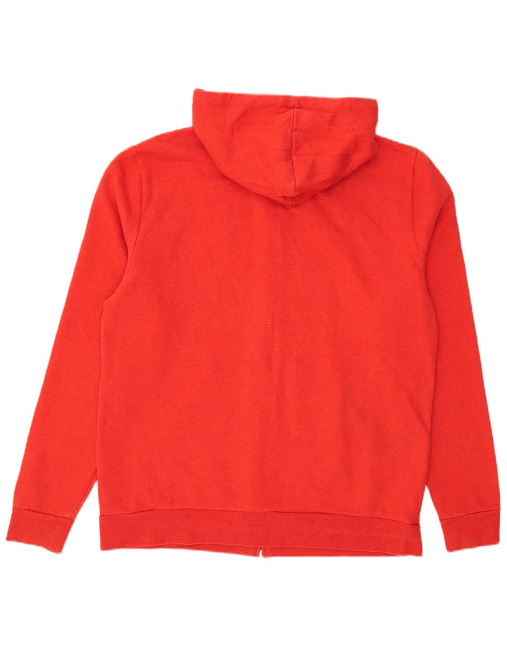 Oakley Mens Zip Hoodie Sweater Medium Red Cotton