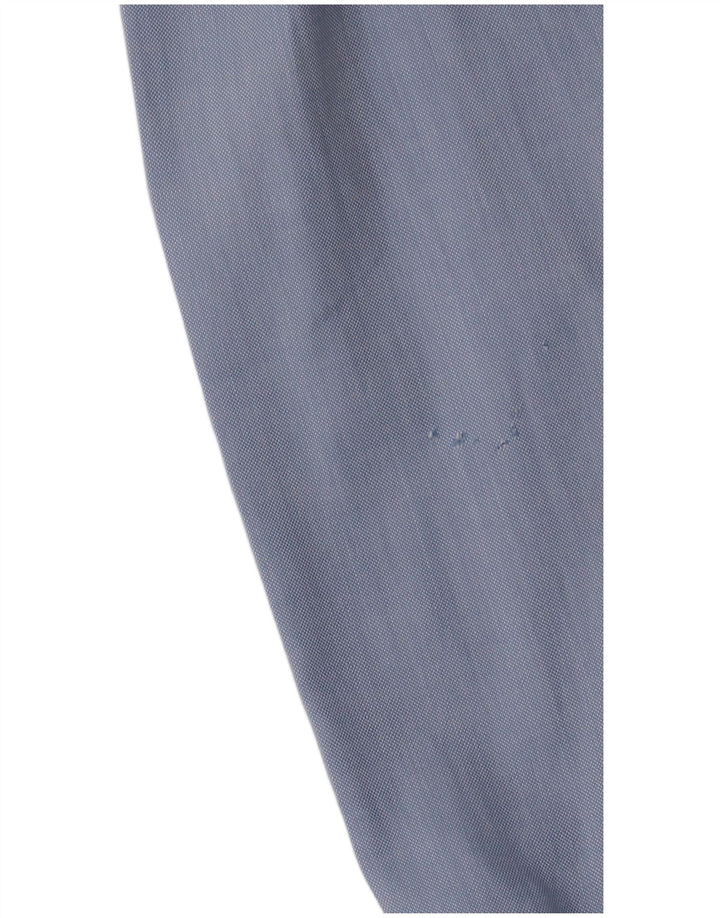 Harmont & Blaine Mens Regular Fit Shirt Large Blue Cotton