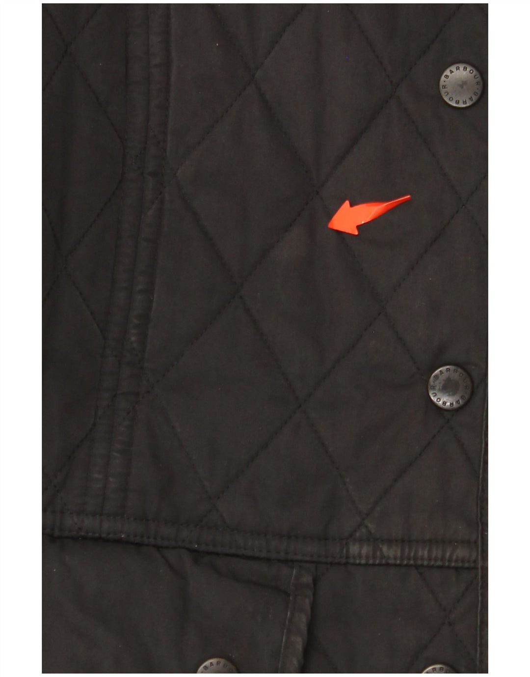 BARBOUR Womens Quilted Jacket UK 14 Medium Black Polyester