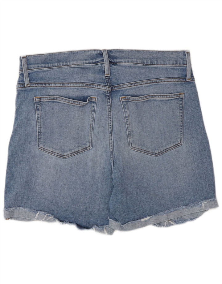 J. Crew Womens Denim Shorts W32 Large Blue
