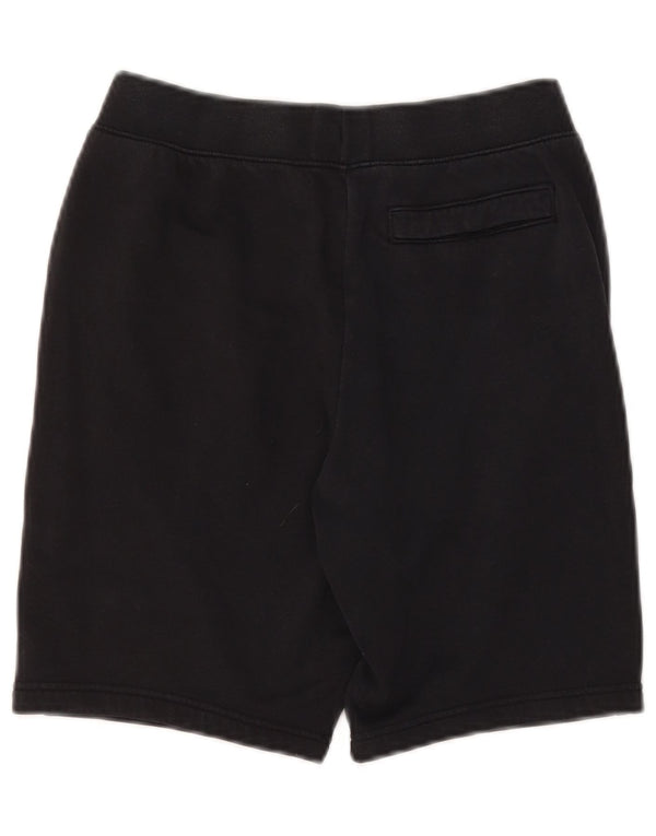 UNDER ARMOUR Boys Sport Shorts 11-12 Years Large  Black Cotton