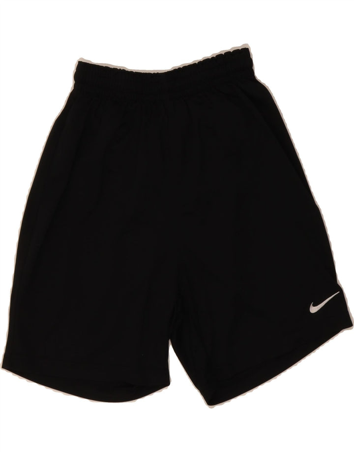 NIKE Mens Sport Shorts Small Black Polyester Vintage Nike and Second-Hand Nike from Messina Hembry 