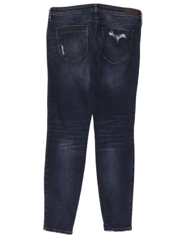 Diesel Womens Gracey Low Waist Super Slim Skinny Jeans W31 L32 Navy Blue