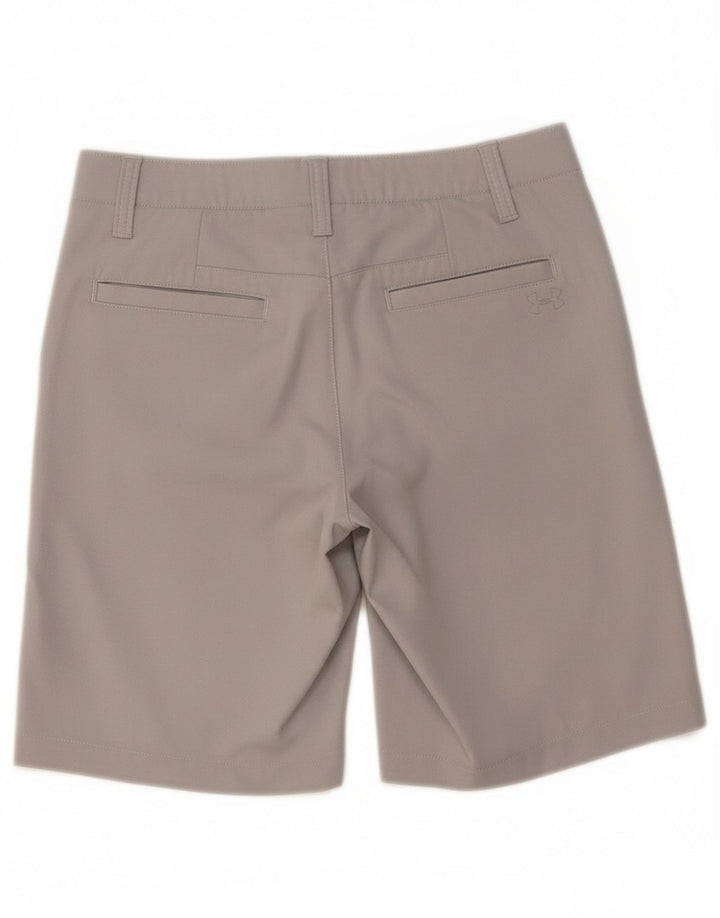 UNDER ARMOUR Boys Chino Shorts 11-12 Years W26  Grey