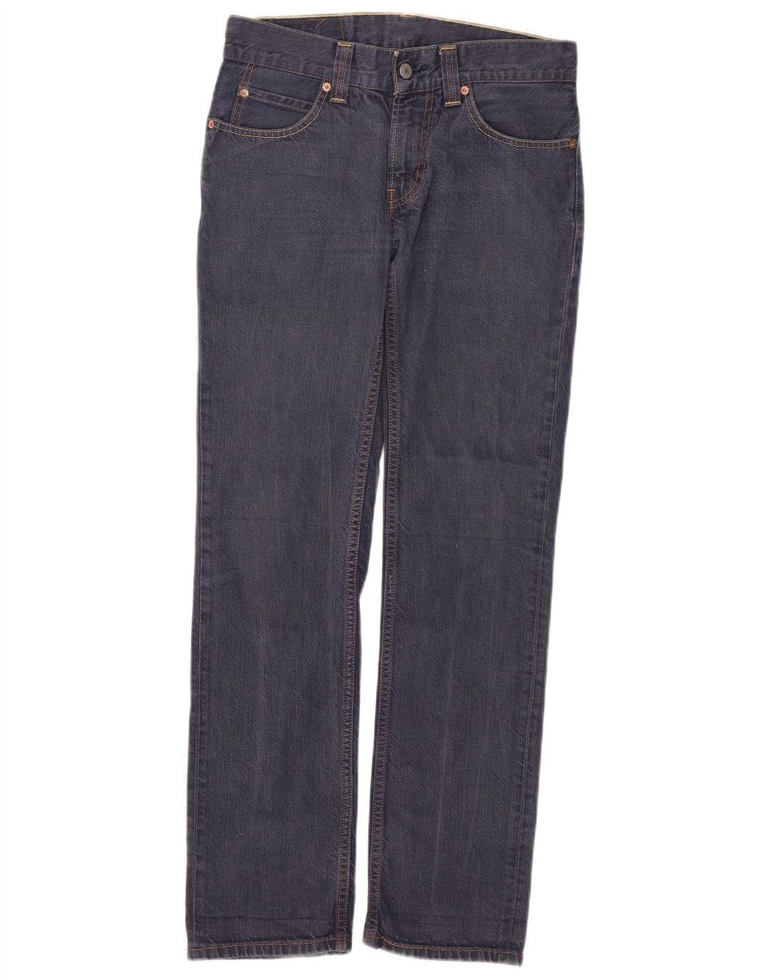 Levi's Mens 511 Slim Jeans W31 L32 Navy Blue Cotton