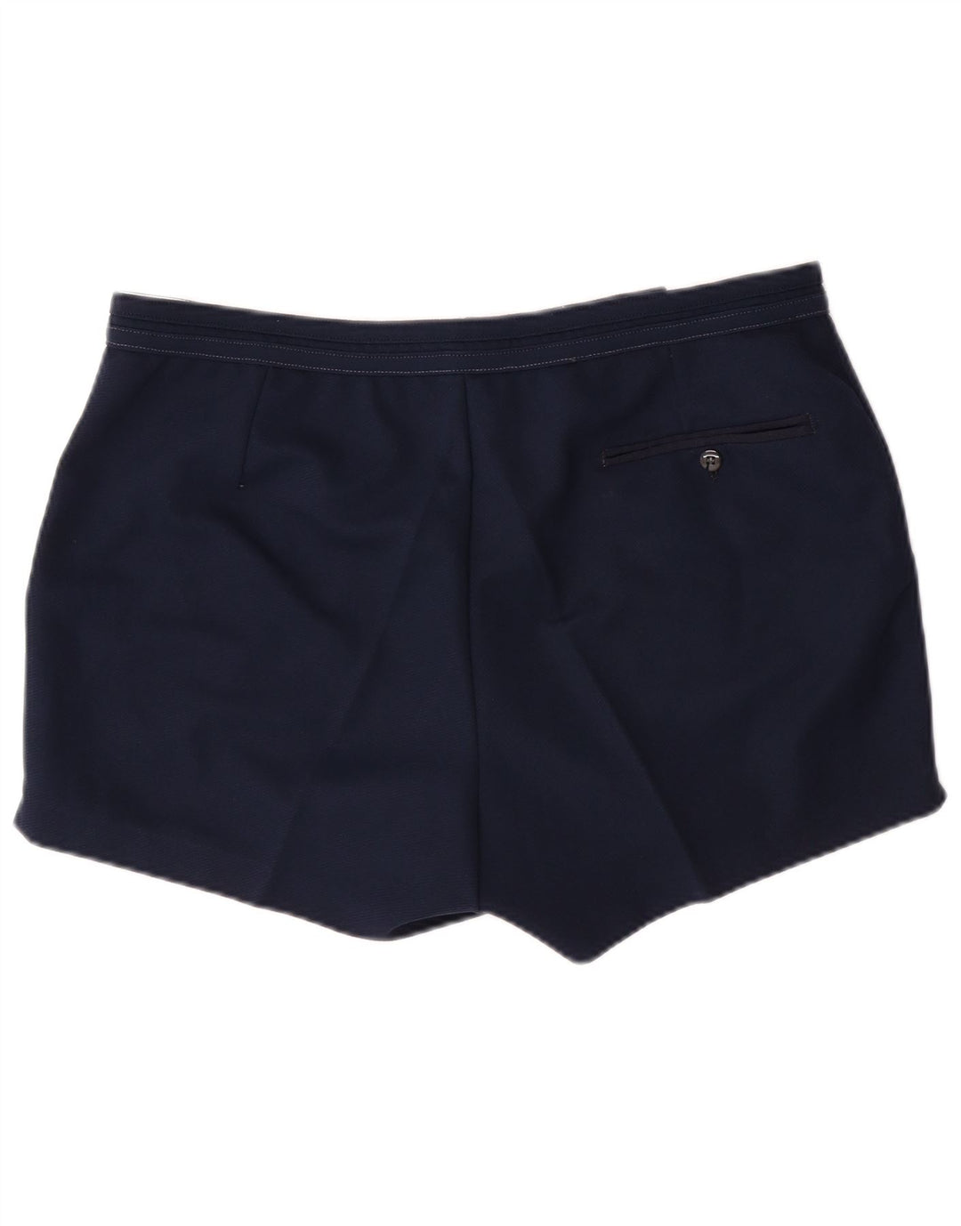 Sergio Tacchini Mens Chino Shorts W36 Large Navy Blue