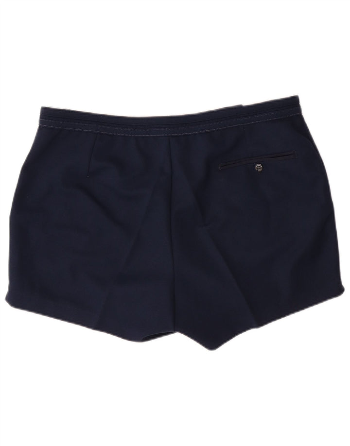 Sergio Tacchini Mens Chino Shorts W36 Large Navy Blue