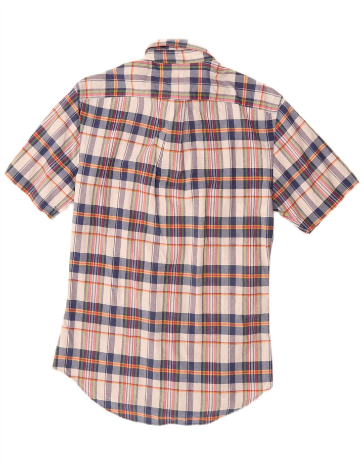 POLO RALPH LAUREN Mens Slim Fit Shirt Small Multicoloured Check