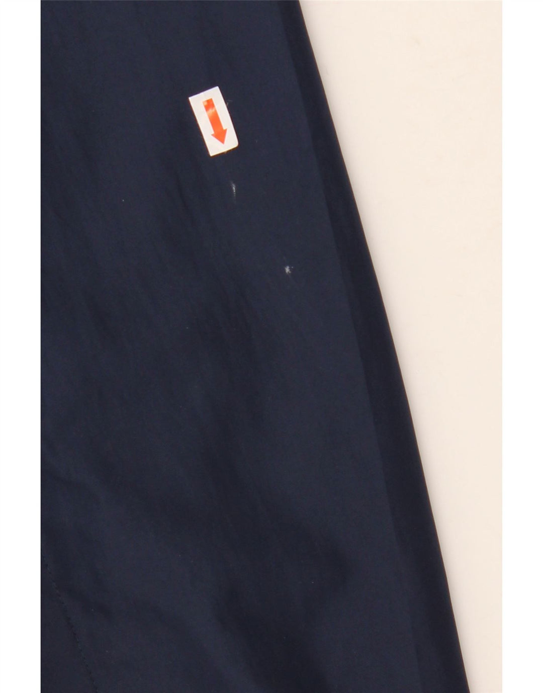 Umbro Mens Hooded Rain Jacket UK 44 2XL Navy Blue Colourblock Polyester