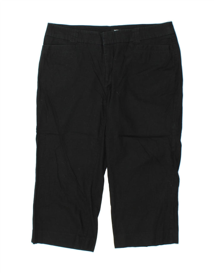 MOSSIMO Womens Capri Trousers 2XL W36 L23 Black Cotton Vintage Mossimo and Second-Hand Mossimo from Messina Hembry 