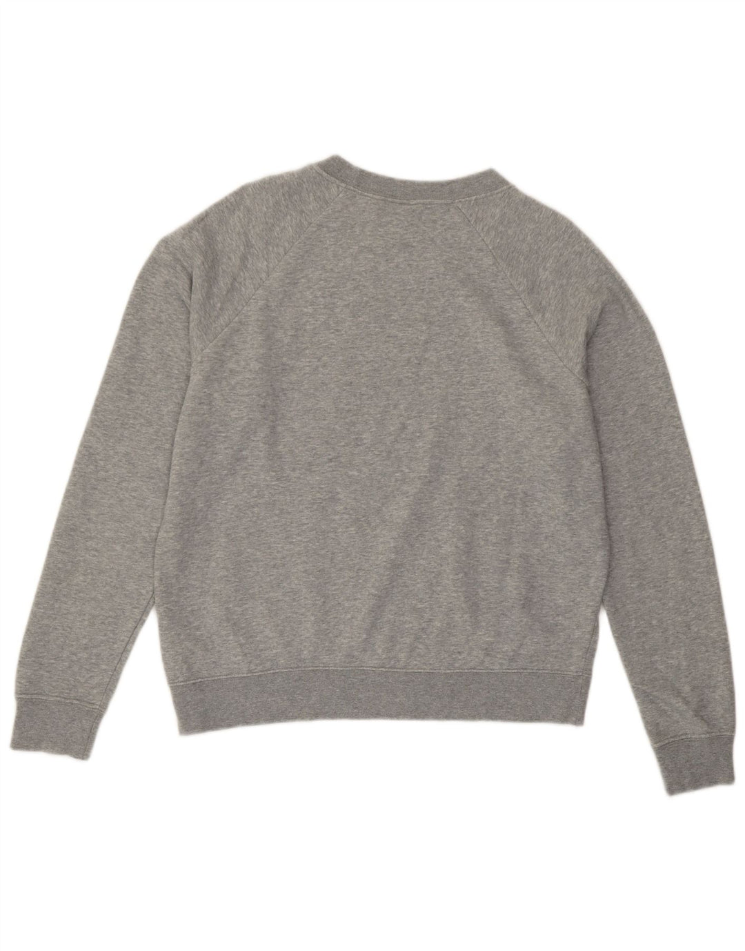 Nike Mens Graphic Sweatshirt Jumper Medium Grey Flecked Cotton