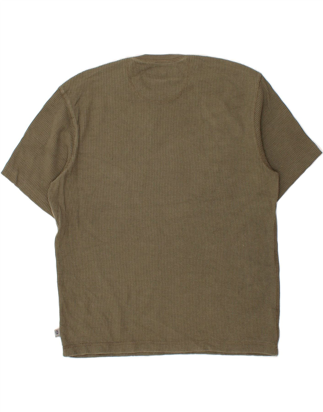 IZOD Mens T-Shirt Top Medium Khaki Vintage Izod and Second-Hand Izod from Messina Hembry 