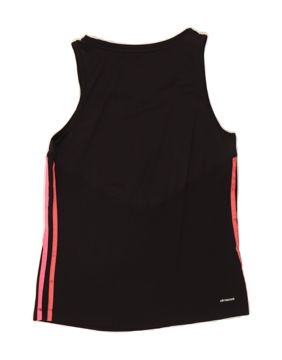 ADIDAS Womens Climacool Vest Top UK 12/14 Medium Black Nylon Vintage Adidas and Second-Hand Adidas from Messina Hembry 