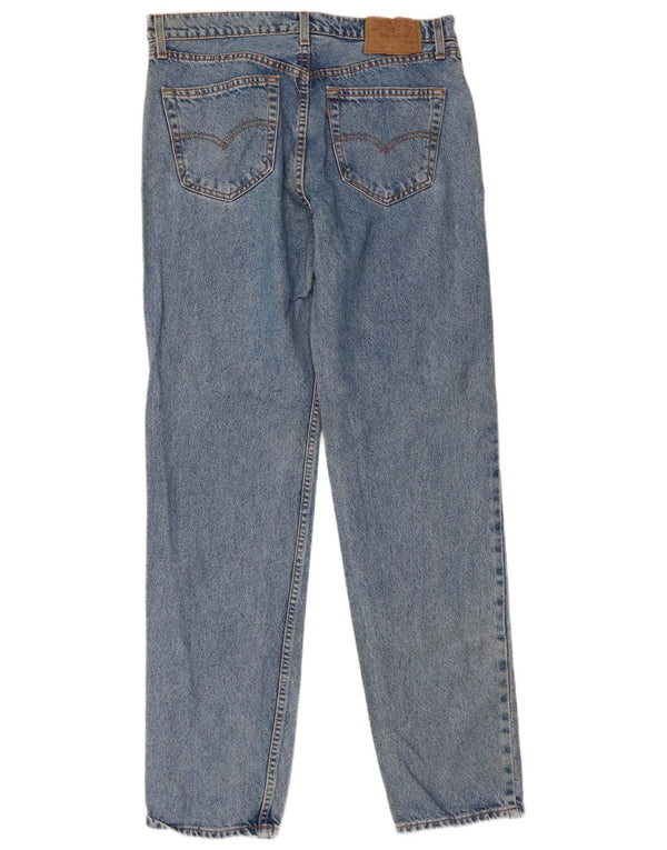 Levi's Mens 504 Straight Jeans W36 L34 Blue Cotton