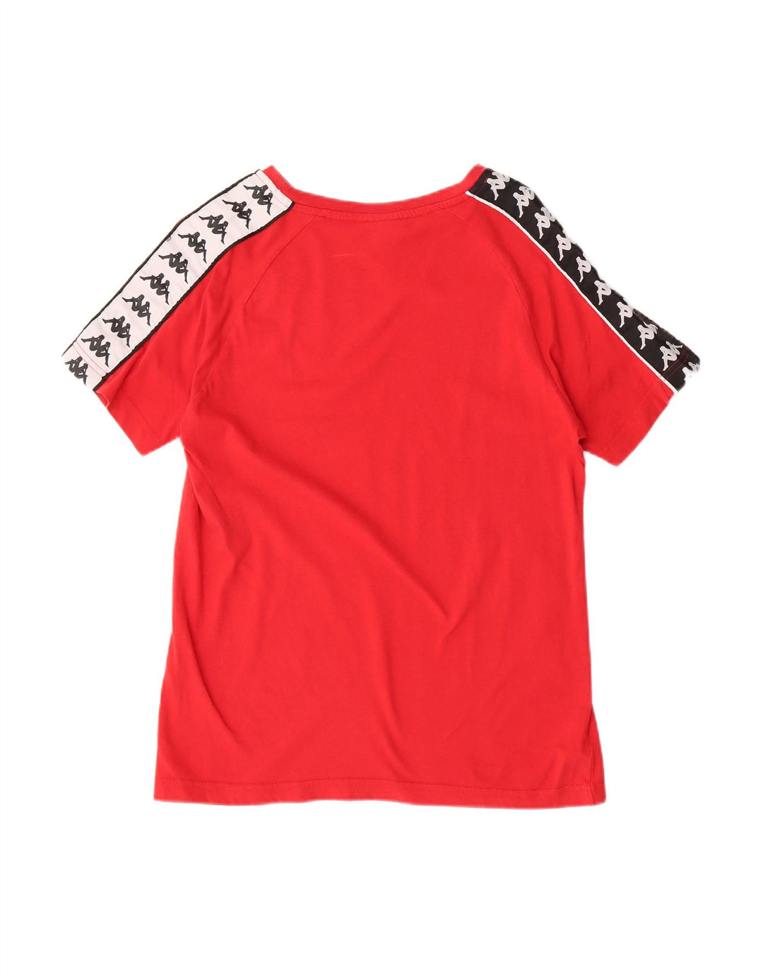 KAPPA Mens Graphic T-Shirt Top Small Red Cotton