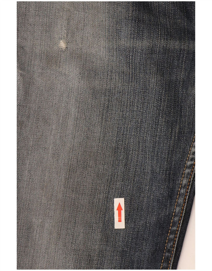 Levi's Womens 511 Slim Jeans W32 L28 Navy Blue Cotton