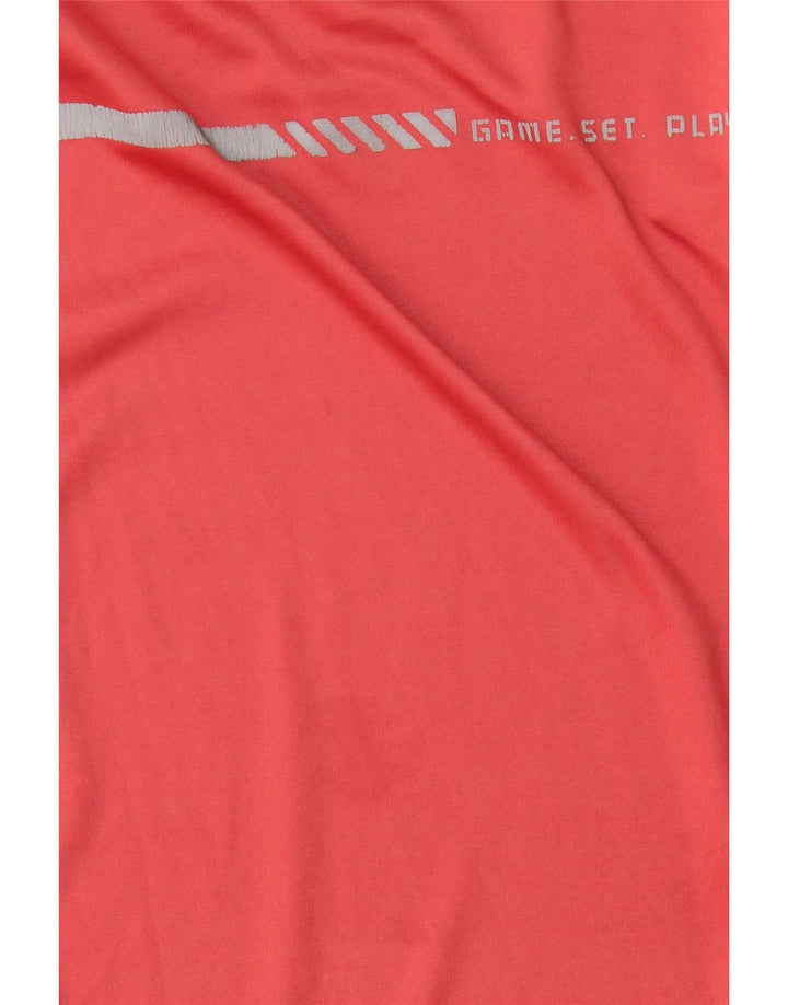 Kappa Mens T-Shirt Top XL Red Polyester