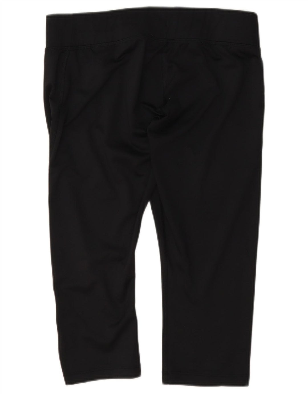 Asics Womens Capri Tracksuit Trousers UK 14 Large Black Polyester