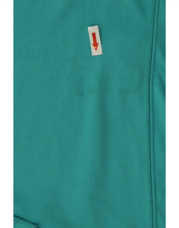 Columbia Womens Top Long Sleeve UK 18 XL Turquoise Polyester