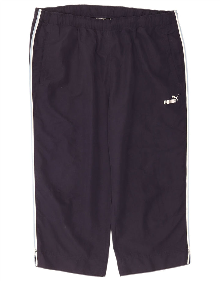 Puma Mens Capri Tracksuit Trousers Large Navy Blue