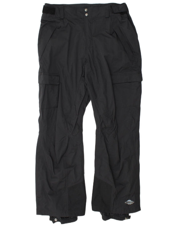 Columbia Mens Titanium Ski Trousers Large  Black Nylon