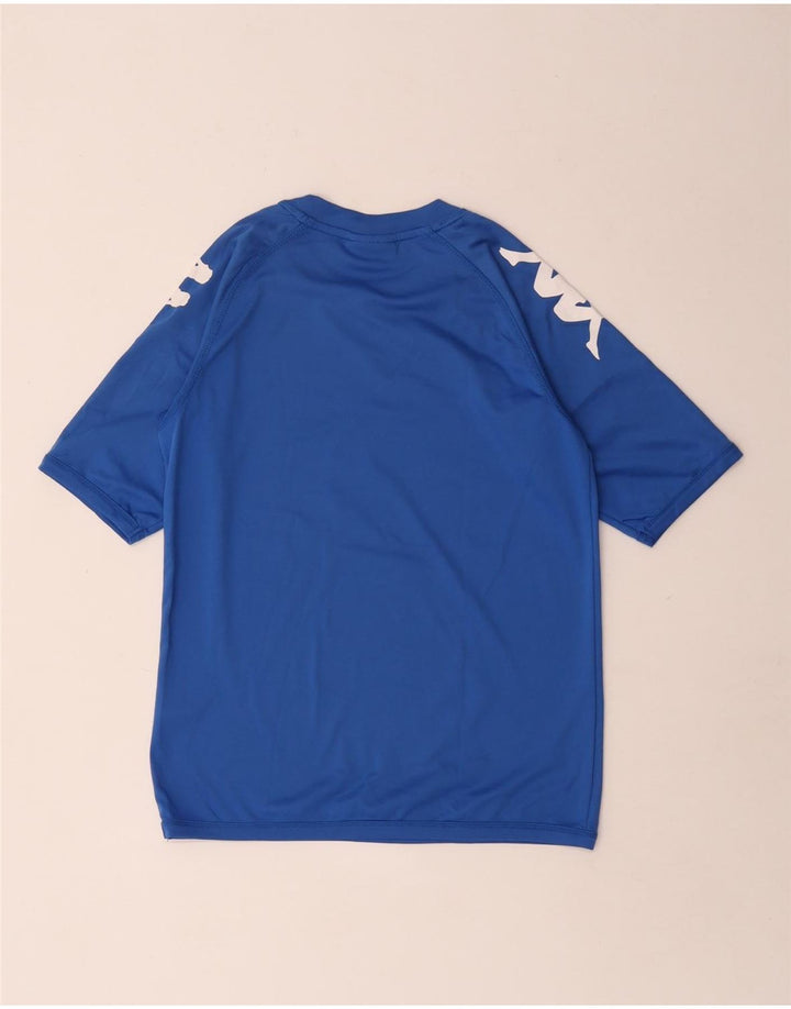 Kappa Boys Graphic T-Shirt Top 11-12 Years Blue Polyester