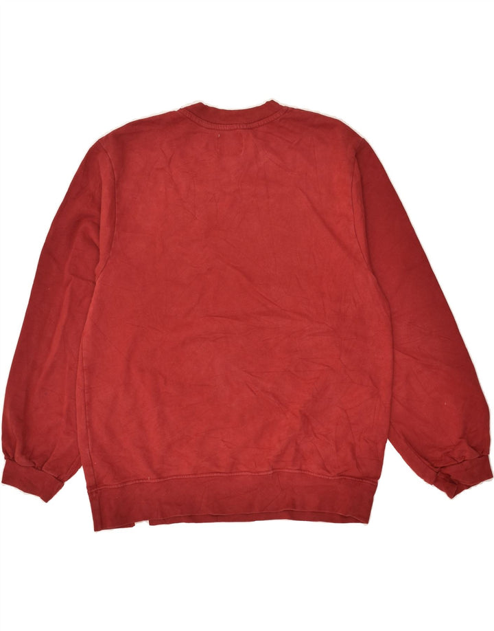 PULL & BEAR Womens Sweatshirt Jumper UK 10 Small Red | Vintage Pull & Bear | Thrift | Second-Hand Pull & Bear | Used Clothing | Messina Hembry 