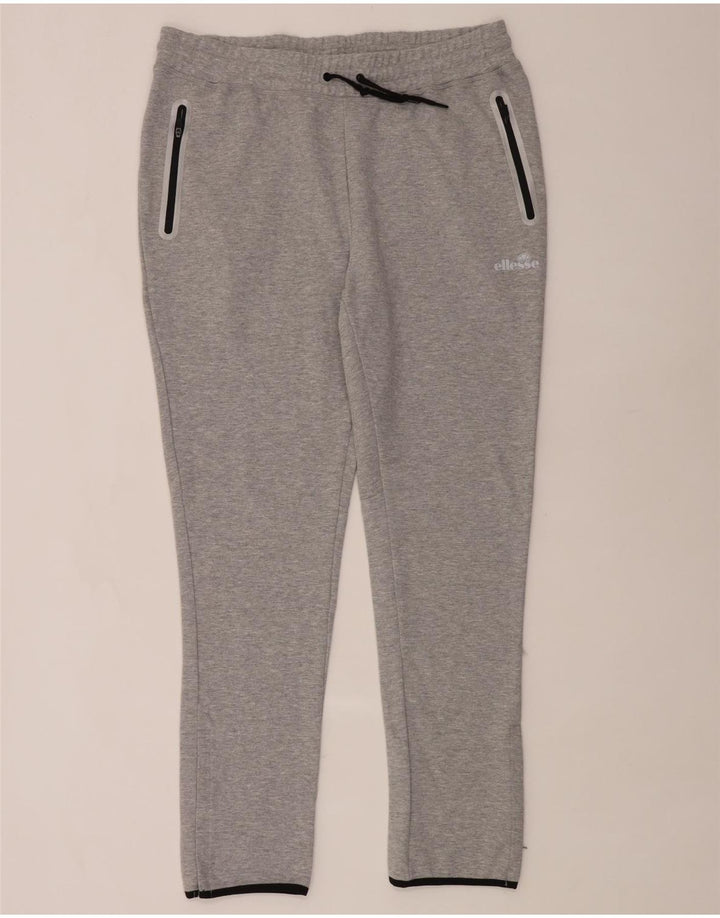 Ellesse Mens Tracksuit Trousers XL  Grey Cotton
