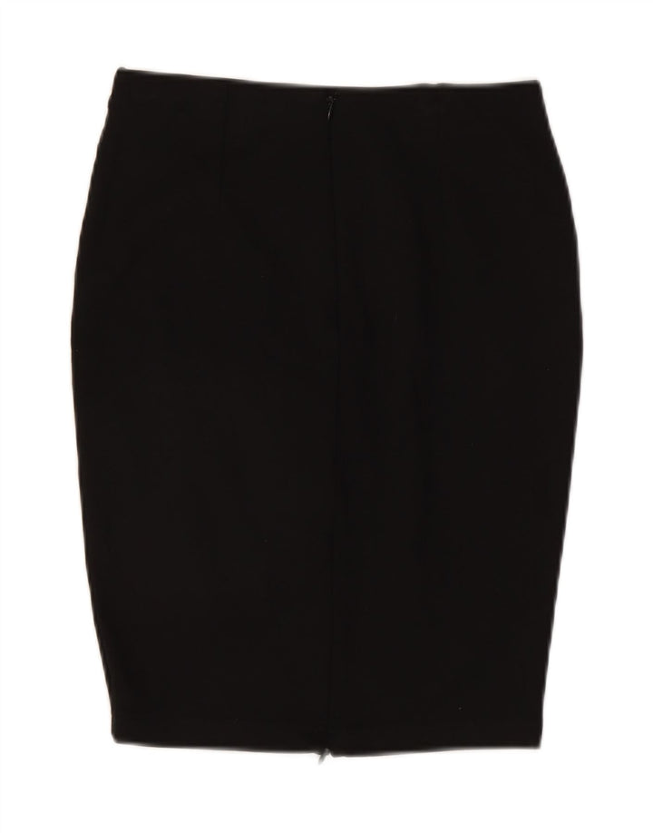 GUESS Womens Pencil Skirt UK 6 XS W26  Black Polyester