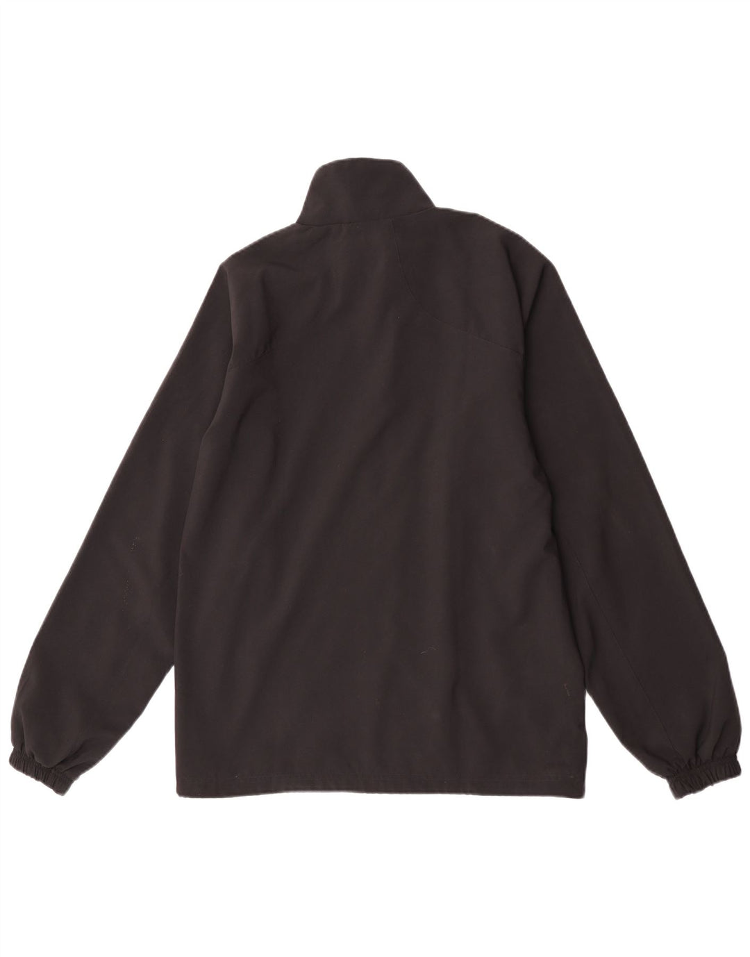 Reebok Mens Tracksuit Top Jacket Small Black Colourblock Polyester