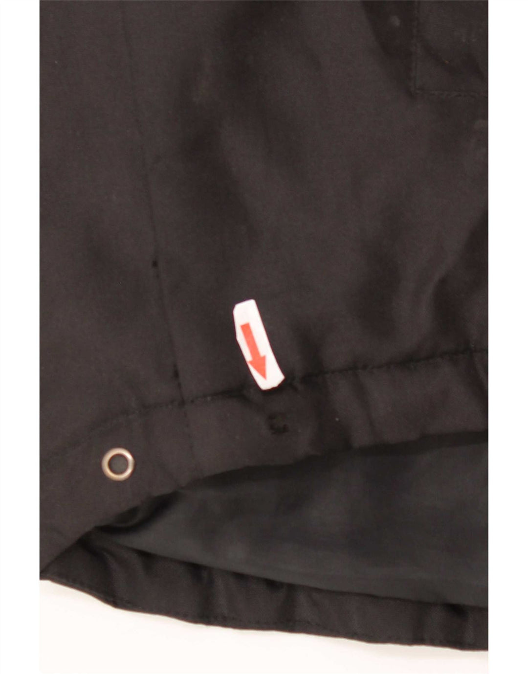 Kappa Mens Windbreaker Jacket UK 42 XL Black Polyester