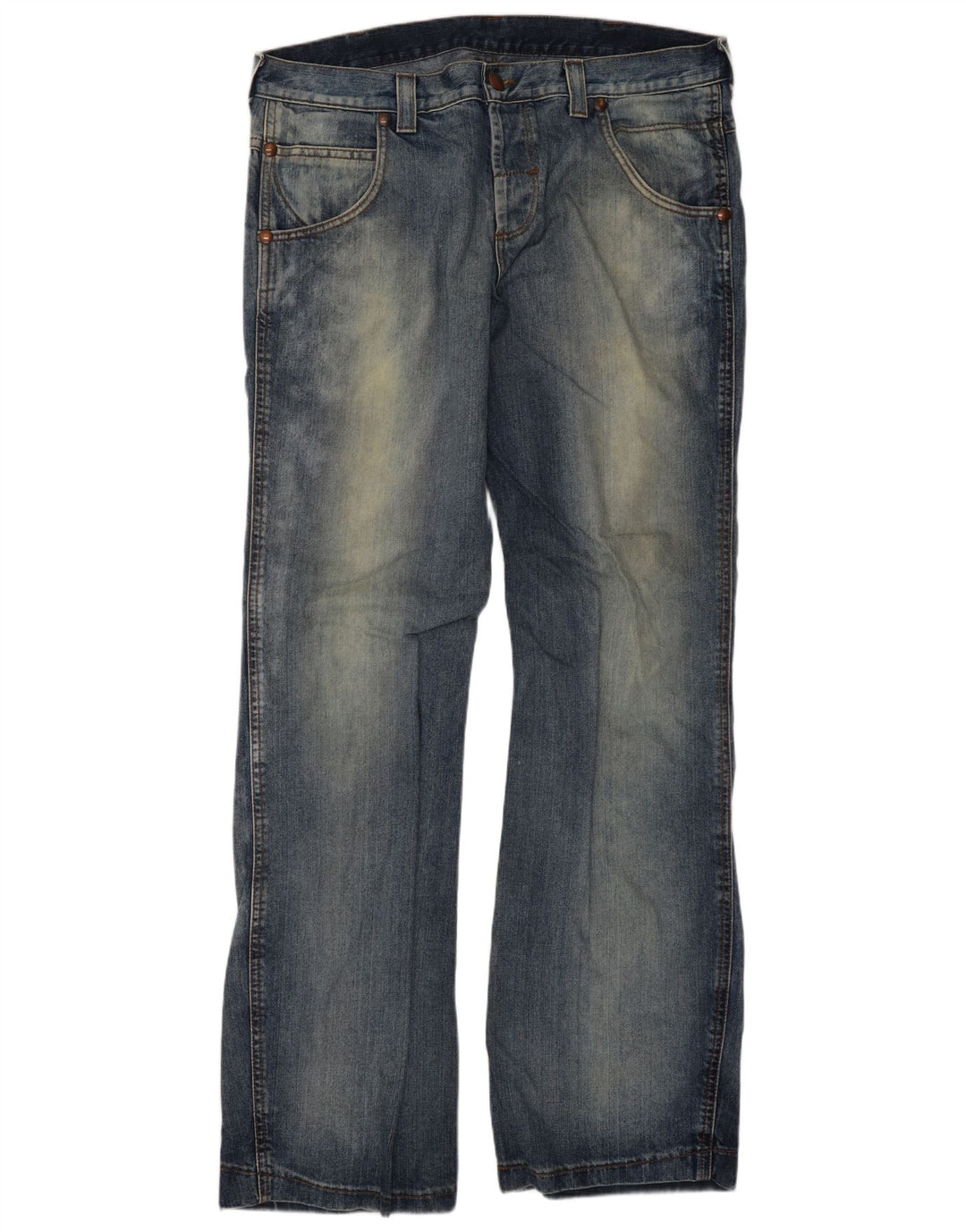 Wrangler Mens Bootcut Jeans W36 L35 Blue