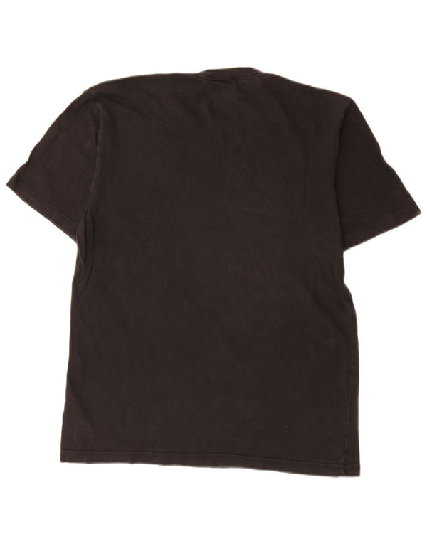Adidas Mens Graphic T-Shirt Top Small Black Cotton