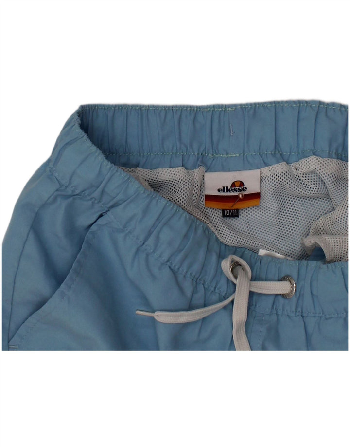 ELLESSE Boys Graphic Swimming Shorts 10-11 Years  Blue Polyester