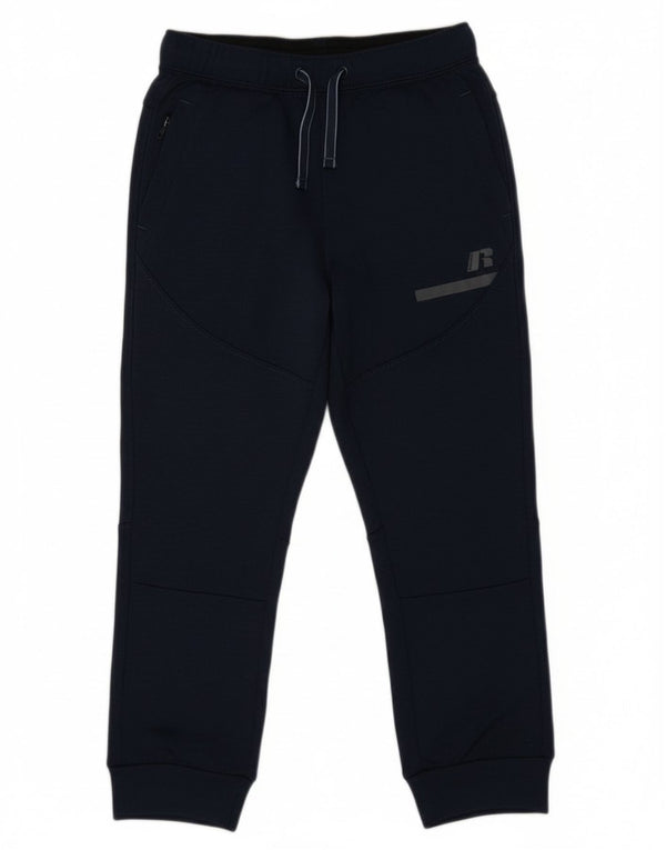 Russell Athletic Boys Tracksuit Trousers Joggers 6-7 Years Small Navy Blue