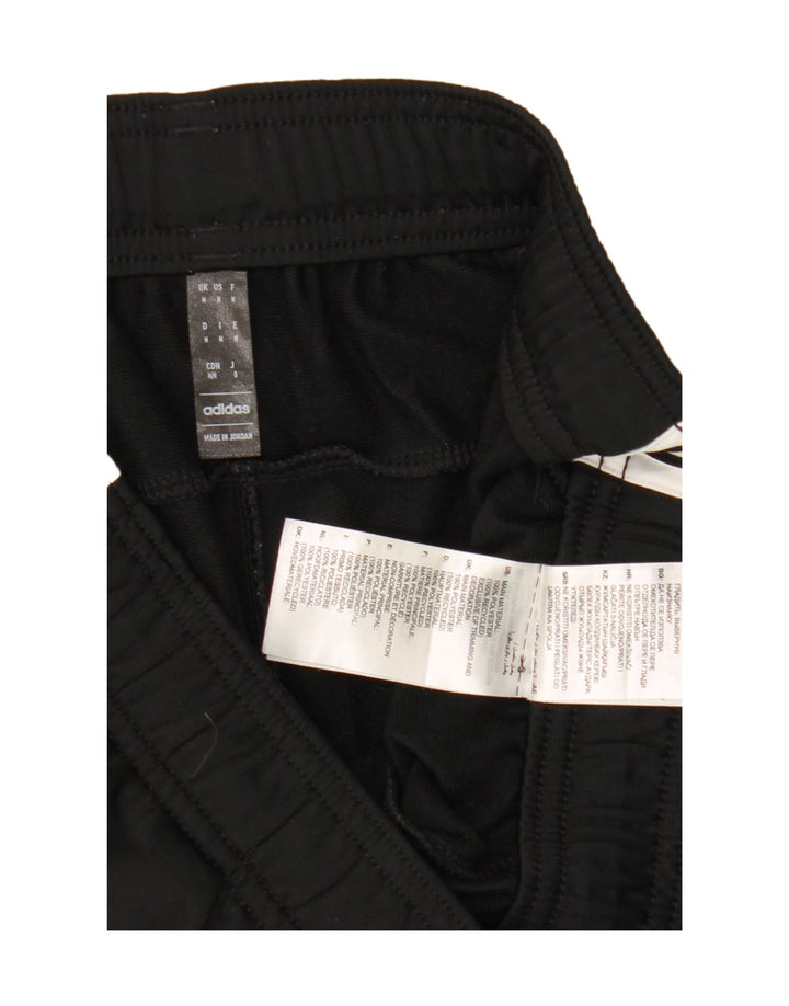 Adidas Mens Tracksuit Trousers Joggers Medium  Black Polyester