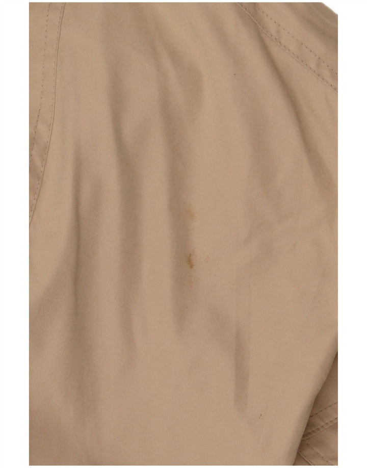 Faciba Mens Bomber Jacket IT 48 Medium Beige Polyester