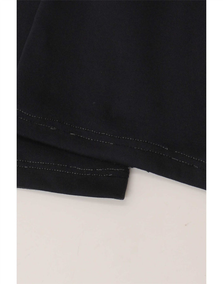 Adidas Womens Tracksuit Trousers UK 14 Medium Navy Blue Polyester