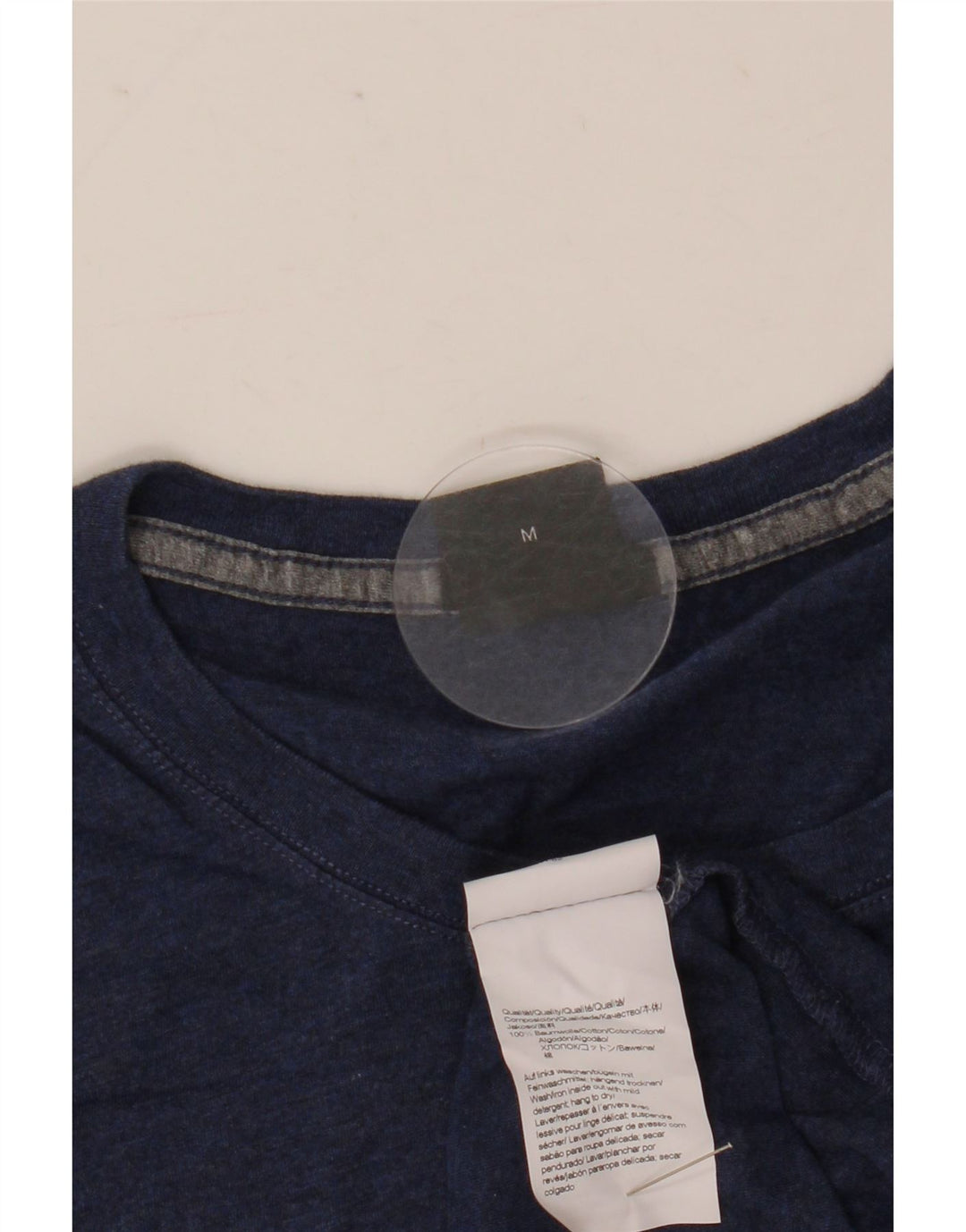 Hugo Boss Mens Slim Fit T-Shirt Top Medium Navy Blue Cotton