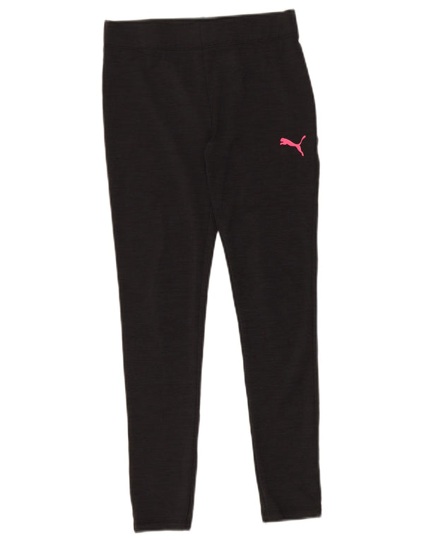 Puma Girls Leggings 10-11 Years Medium  Black Polyester